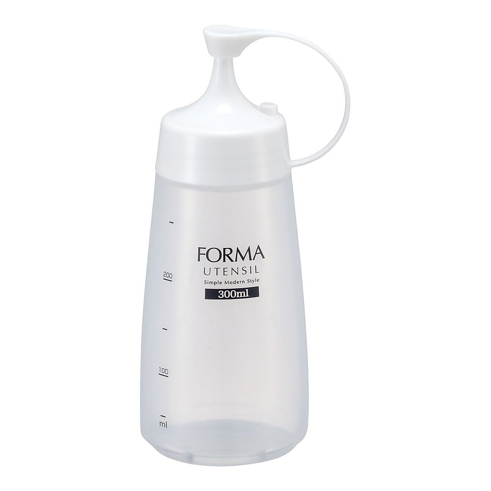 Forma seasoning bottle narrow mouth (medium) white 1 piece
