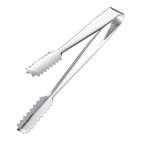 1 small stainless steel ice tong