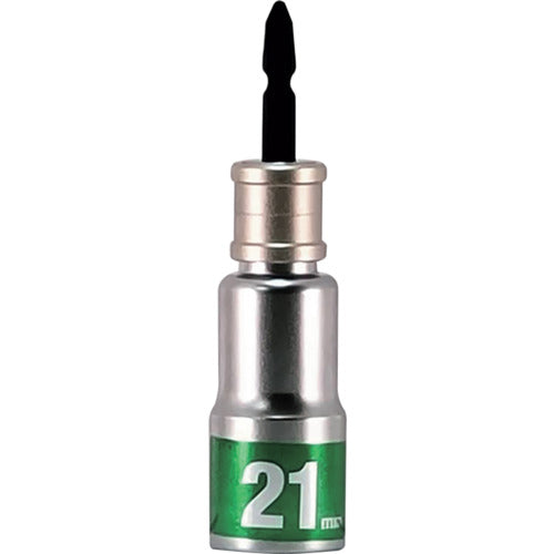 ＭＵＳＴＴＯＯＬ　軸交換式落下防止ソケット６角　差込６．３５ｘ対辺２１ｍｍ×全長１１５ｍｍ　ＲＢＳ２１−６Ｋ　19944　1 個