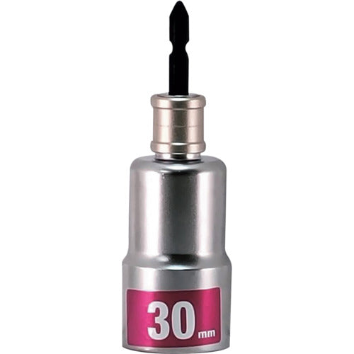 ＭＵＳＴＴＯＯＬ　軸交換式落下防止ソケット６角　差込６．３５ｘ対辺３０ｍｍ×全長１５２ｍｍ　ＲＢＳ３０−６Ｋ　19948　1 個