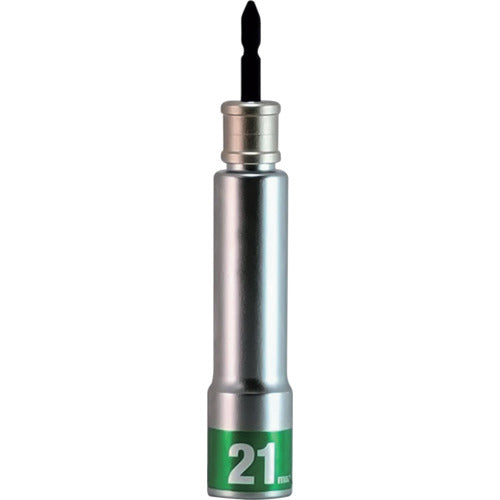 ＭＵＳＴＴＯＯＬ　軸交換式落下防止ソケット１２角　差込６．３５ｘ対辺２１ｍｍ×全長１６５ｍｍ　ＲＢＳ２１ＳＬ−１２Ｋ　19952　1 個