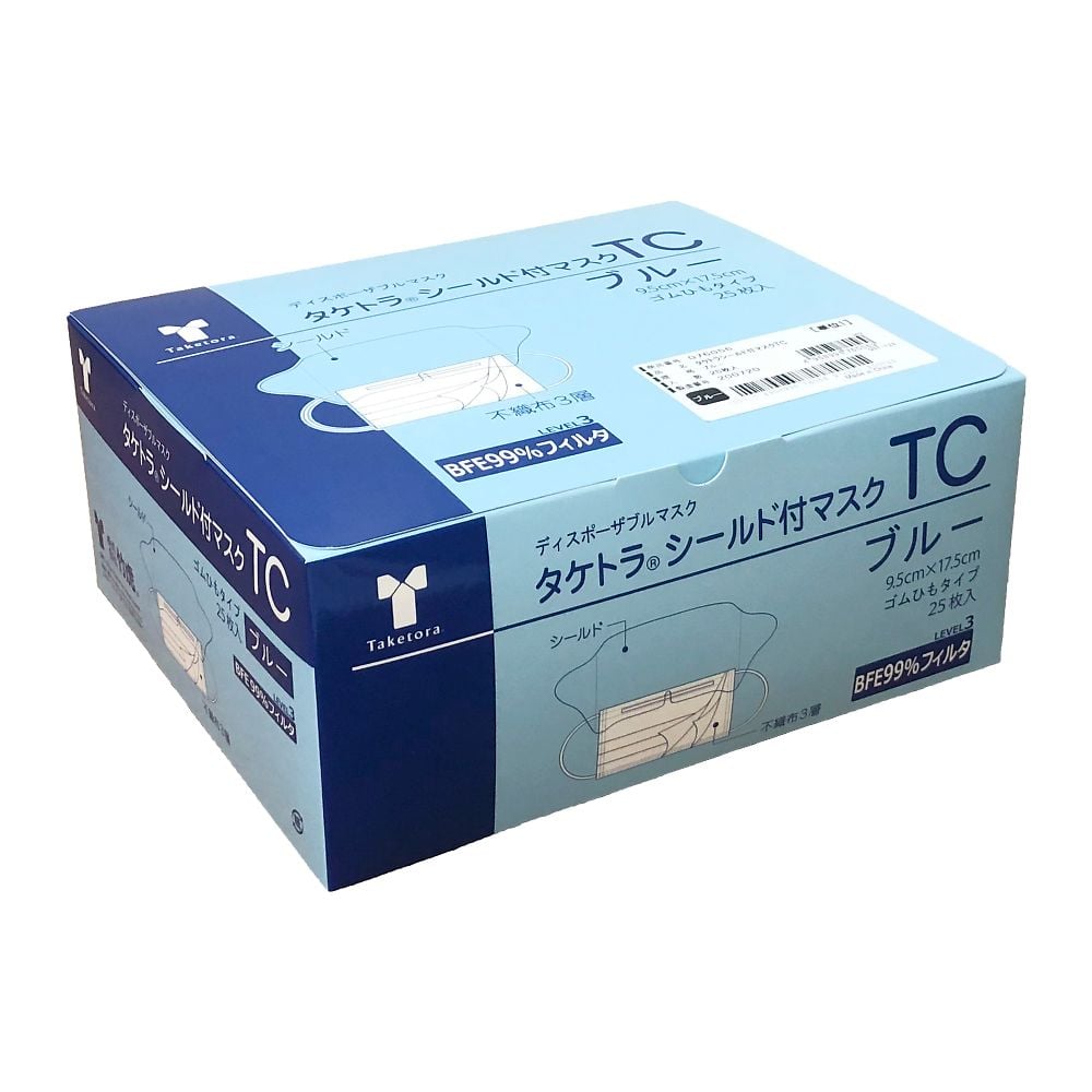 Taketora Shield Mask TC 1 box (25 pieces) 076056 1 box (25 pieces)