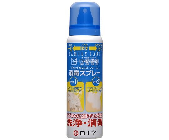 Jet &amp; Mist Foam Disinfectant Spray 100mL 1 bottle