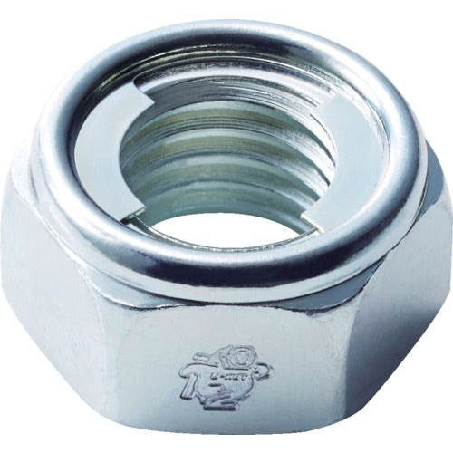 冨士精密　ゆるみ止めナット　ＵーＮＵＴ　Ｍ８三価ユニクロ　（５０入）　U-NUT-M8-U-50P　1 袋