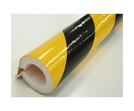 세이프티 쿠션 파이프형 46×26×300mm 황/흑 2봉투 TAC-015 2봉입