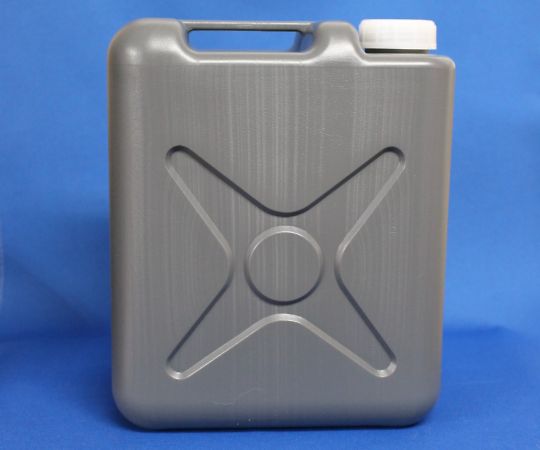 Polyethylene square container 5L gray set of 5 PK5000G-5 1 set (5 pieces)