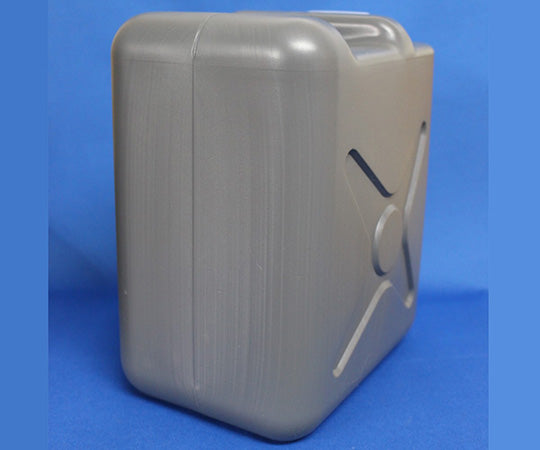 Polyethylene square container 5L gray set of 5 PK5000G-5 1 set (5 pieces)