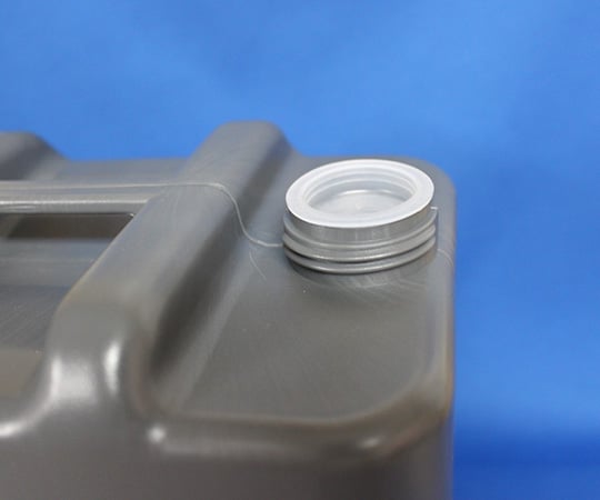 Polyethylene square container 5L gray set of 5 PK5000G-5 1 set (5 pieces)