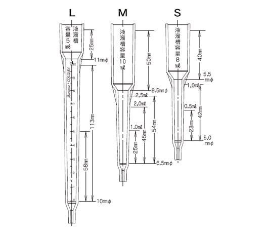 Muromak Mini Column L Set 20 pcs. 1 set (20 pcs.)