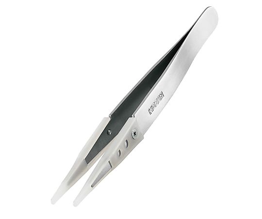 非粘着チップピンセット　白　P-643-N 1個