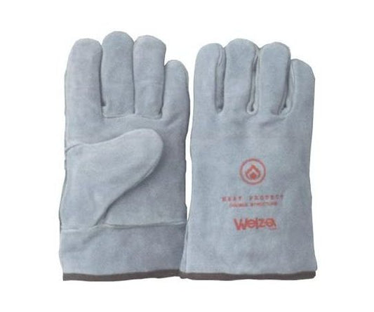 WELZA 5-finger gloves, natural, free size, W-0510N, 1 pair