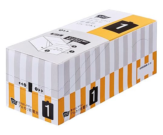 꺼내기 쉬운 알칼리 건전지 단 1형 10개 4325-9427 1상자(10개입)