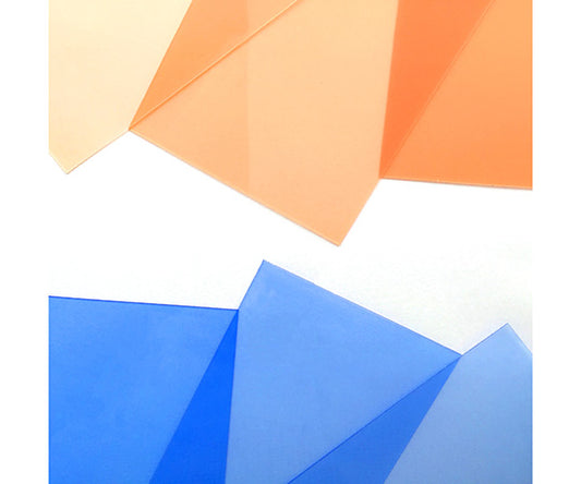 Color filter 300mm x 500mm amber (dark) 1 piece ES1033 1 piece