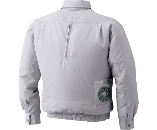 綿薄手フルハーネス仕様® ウエアのみ シルバー 4L　KU9055FC06S6 1着