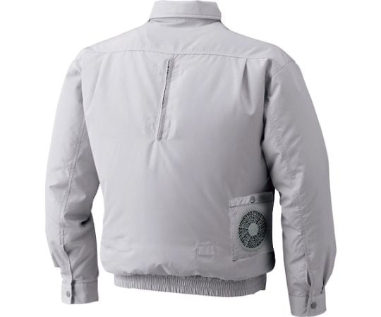 綿薄手フルハーネス仕様® ウエアのみ シルバー L　KU9055FC06S3 1着