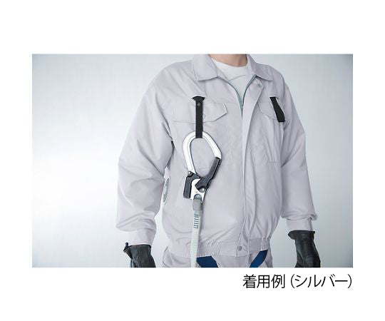 ポリエステル製フルハーネス仕様® ウエアのみ シルバー 3L　KU9054FC06S5 1着