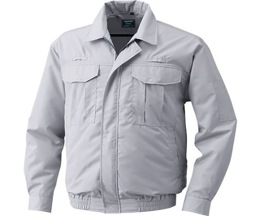 綿薄手フルハーネス仕様® ウエアのみ シルバー 4L　KU9055FC06S6 1着