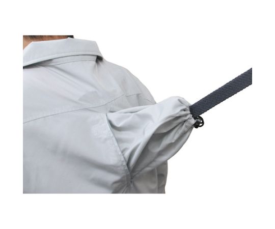 綿薄手フルハーネス仕様® ウエアのみ シルバー L　KU9055FC06S3 1着