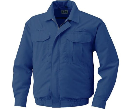 綿薄手フルハーネス仕様ウエアのみ　ダークブルー　LL　KU9055FC14S4 1着