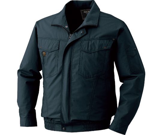 綿薄手タチエリウェアのみ　チャコール　5L　KU91400C69S7 1着