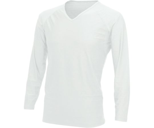 "Hyogeki" 20 FTW Long Sleeve V-neck White S FTW-25153500 1 piece