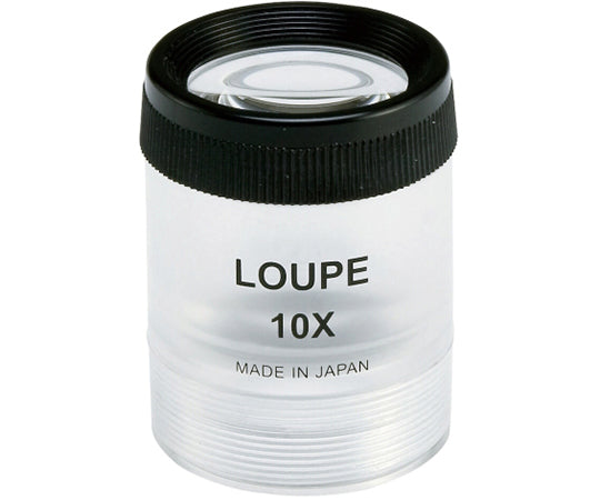 0.1mm目盛付　スケールルーペ　10倍　30mm　P-1030 1個