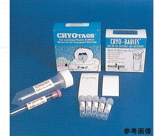 CryoBaby Roll Type for 1.5mL Tubes, White, 1 Box (1000 Labels) CRY-1000 1 Box (1000 Labels)