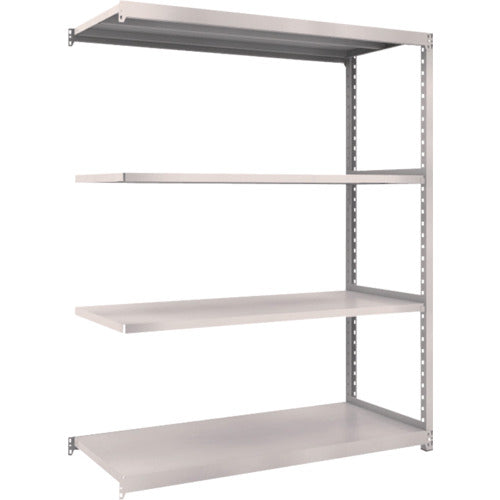 TRUSCCO 스틸 랙 M2형 경중량 선반 1460×880×H1800 4단 연결 네오 그레이 M2-6594B 1 S