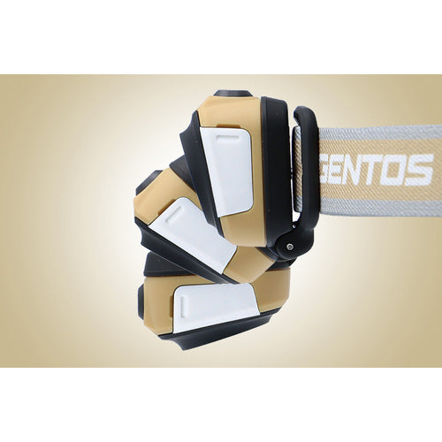 ＧＥＮＴＯＳ　ＬＥＤヘッドライト　ＣＰシリーズ　充電式アウトドア用　オータムブラウン　３６０ＲＡＢ　CP-360RAB　1 台