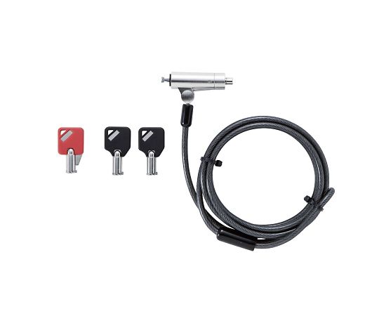 보안 와이어 멀티 슬롯 대응(3×7mm・2.5×6mm・3.2×4.5mm) 실린더 자물쇠 조정 툴 첨부 ESL-704 1개