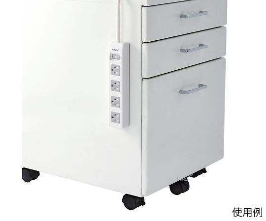 Tap 3P4 outlets 2P sockets Group switch With magnet and dust shutter 3m RoHS compliant T-T09-3430WH/RS 1 piece