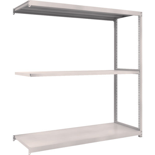 TRUSCO Steel Rack M2 Type Light-Medium Duty Shelf 1760 x 880 x H1800 3 Tiers Connected Neo Gray M2-6693B 1 S