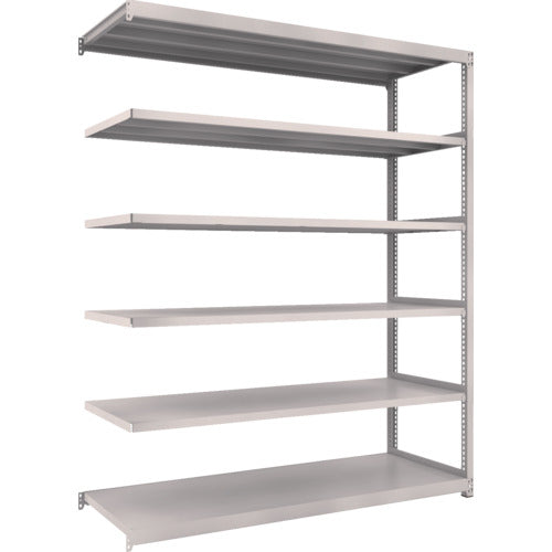TRUSCO Steel Rack M2 Type Light-Medium Duty Shelf 1760 x 880 x H2100 6 Tiers Connected Neo Gray M2-7696B 1 S