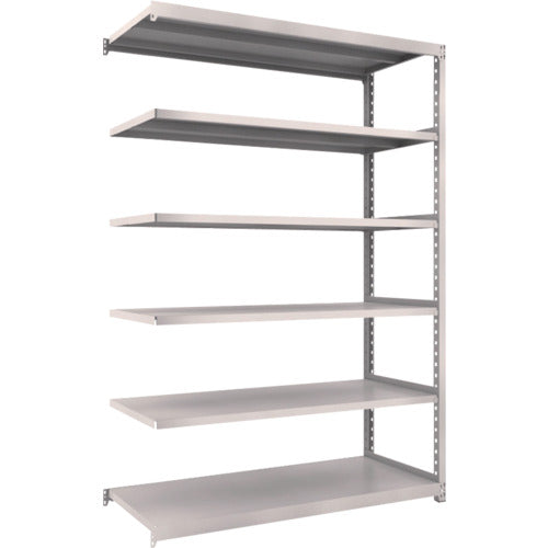 TRUSCO Steel Rack M2 Type Light-Medium Duty Shelf 1460 x 880 x H2100 6 Tiers Connected Neo Gray M2-7596B 1 S