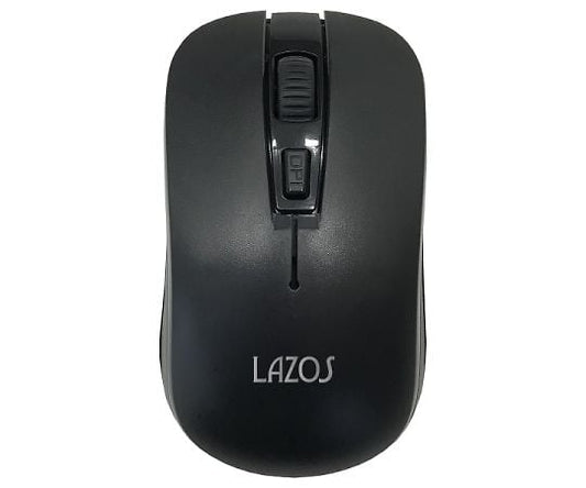 光学式2.4GHzワイヤレスマウス(Black)　L-YM-BK 1個