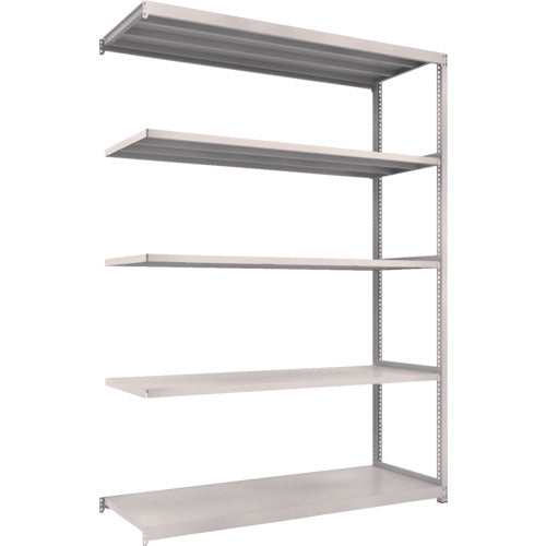 TRUSCO Steel Rack M2 Type Light-Medium Duty Shelf 1760 x 880 x H2400 5 Tiers Connected Neo Gray M2-8695B 1 S