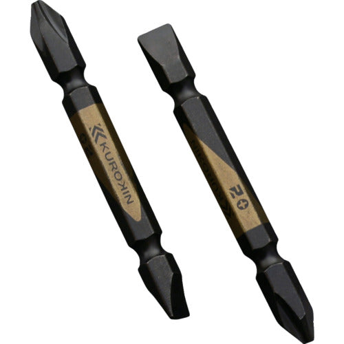 후지 화살 양두 콤비 비트(흑금·2개조)+2/-6×65mm 52602-65-BG 1개