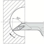 京セラ　内径球面・奥端面・倣い加工用エクセレントバー　Ａ−ＳＶＪＰ／Ｃ／Ｂ−ＡＥ　A12M-SVJCL08-16AE　1 個