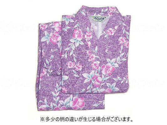 Well-Fun Osewa-san Relaxing Wear for Women Purple L