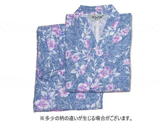 Well-Fun Osewa-san Relaxing Wear for Women Navy Blue L