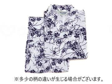 Well-Fun Osewa-san Relaxing Wear for Women, Flower Pattern, L