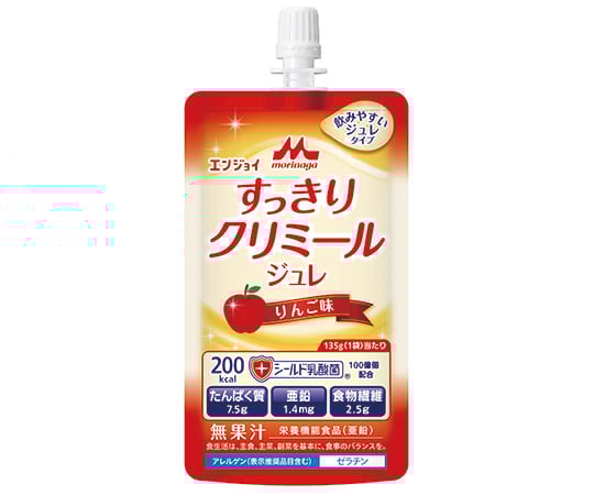 エンジョイすっきりクリミールジュレ　（栄養補助食品）　りんご味　24袋入　655589 1箱(24袋入)