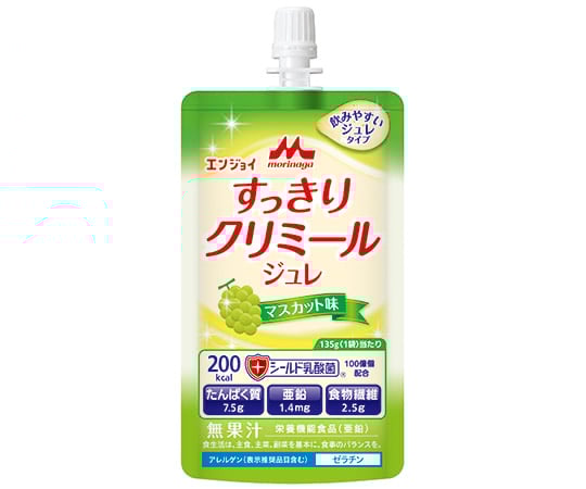 エンジョイすっきりクリミールジュレ　（栄養補助食品）　マスカット味　24袋入　655593 1箱(24袋入)
