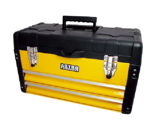 プラスチック＆スチール　ツールボックス　2段　2003000004441 1個