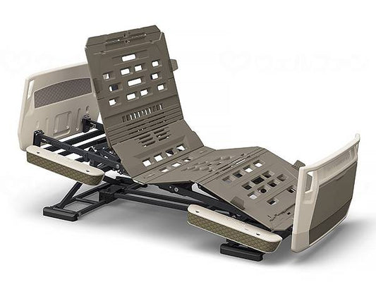 Paramount Bed Rakusho Plus H-leg Laclea 3 Motion OP Moss Green/B Gray 83cm wide