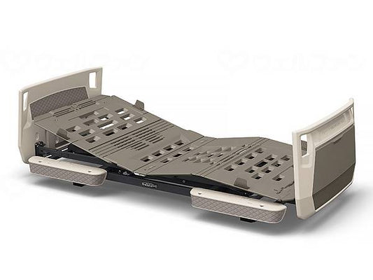 Paramount Bed Rakusho Plus X-leg 3 motor OP grey/B grey 91cm width