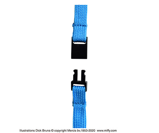 ミッフィー　ネームホルダー　ストライプブルー　ST-ZMF0038 1個