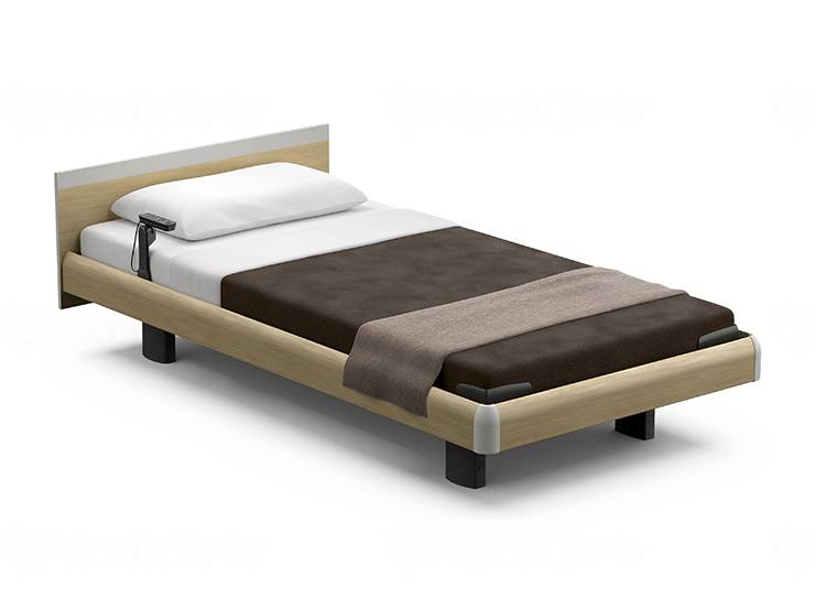 Paramount Bed New Intertime 1000 3M Hollywood/Square Natural Oak Single