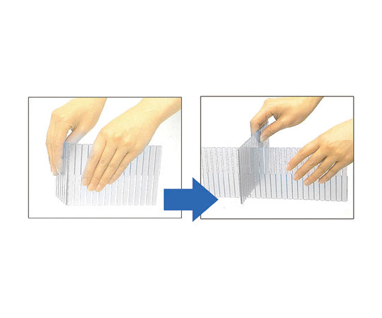 495x 60x2mm 自在仕切板(5枚)　EA508AY-12 1組(5枚入)