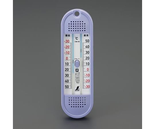 220x65mm 최고・최저 온도계 EA728G-16A 1개